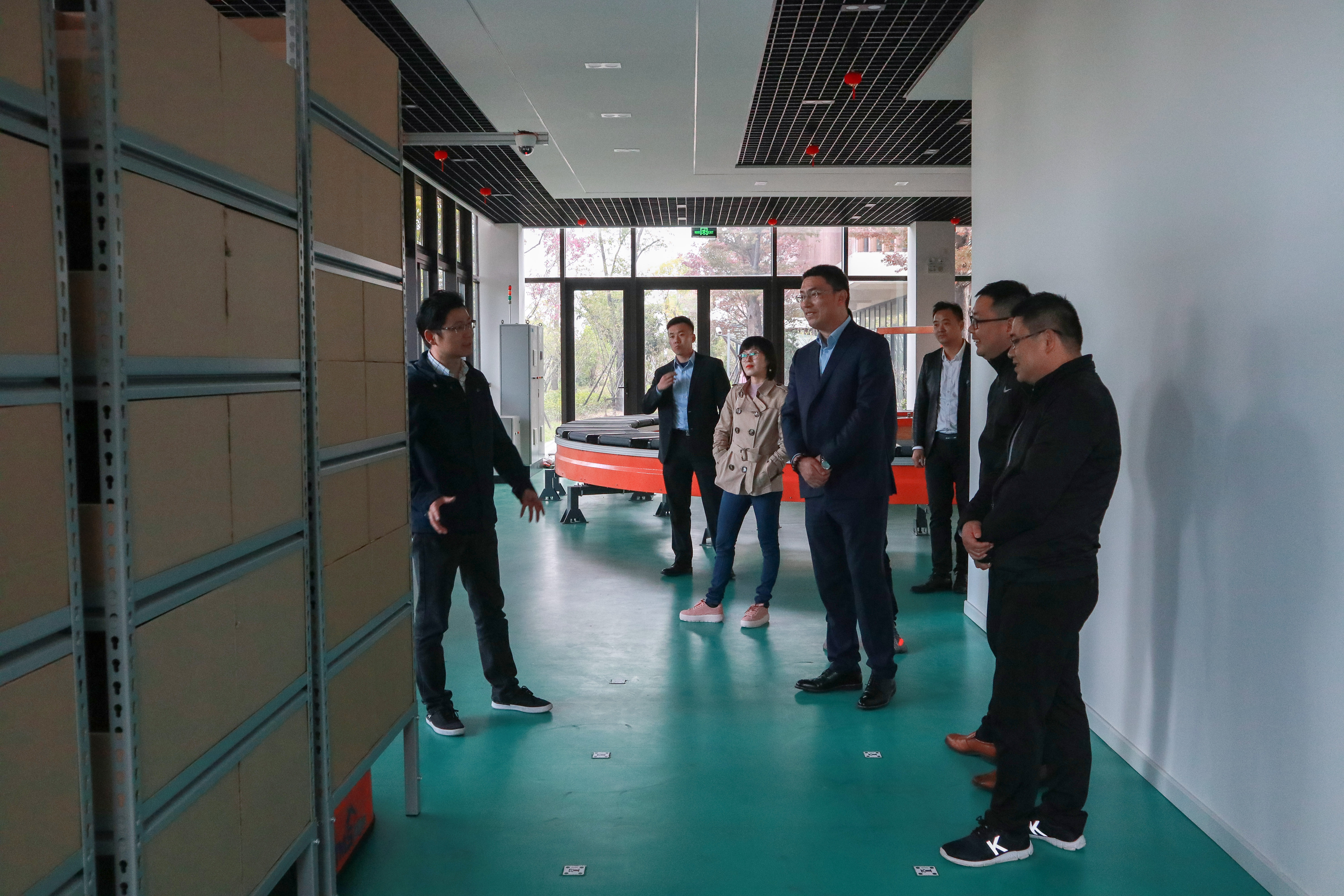 简讯 | 浙江省绍兴市柯桥区发改局、招商局领导莅临EVO视讯参观考察